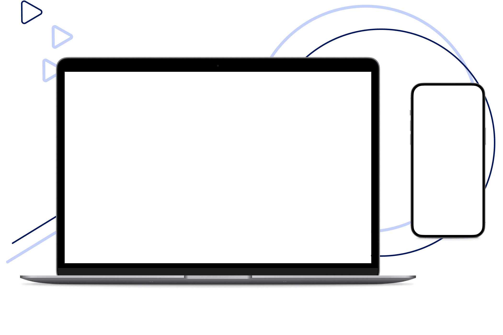 Laptop and Phone